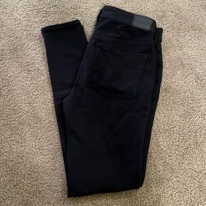 American Eagle black knit legging